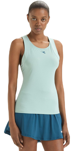 Женский теннисный топ Diadora L. Tank Top Icon - surf spray