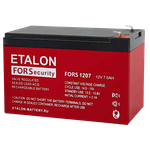 Аккумулятор 1207 (FORS1207) 12В 7Ah Etalon красный