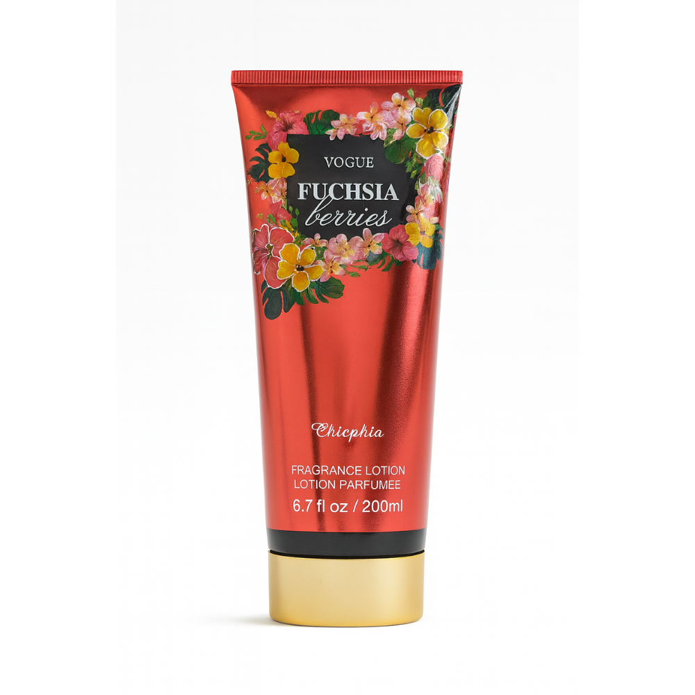 Парфюмированный крем для тела Vogue Fuchsia 200 мл