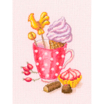 Коллекция:	Новый год¶Название по-английски:	Sweet joy¶Название по-русски:	Сладкая радость¶Размер кад