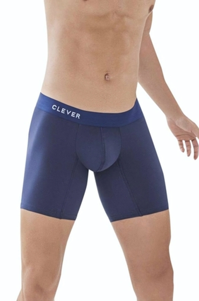 Темно-синие удлиненные трусы-боксеры Caribbean Long Boxer (Размер: S) (Цвет: темно-синий)