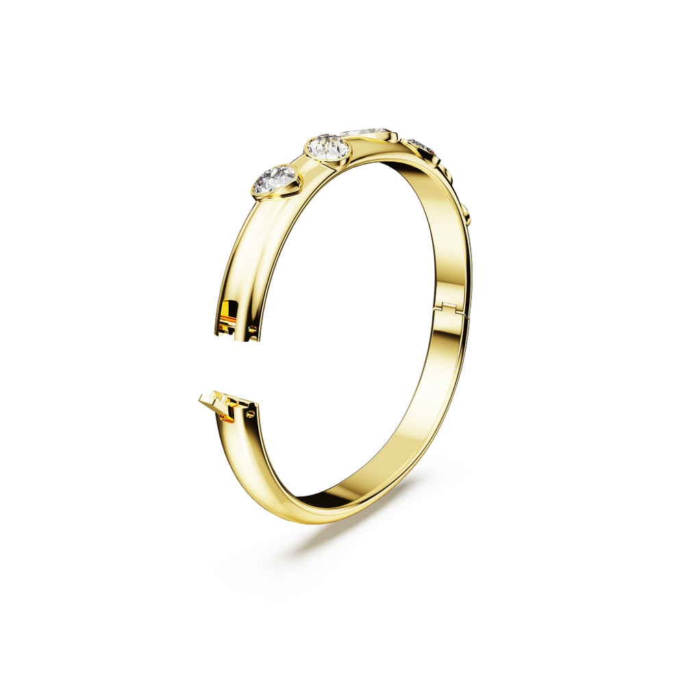 DEXTERA:BANGLE CRYSTAL WHI/GOS M