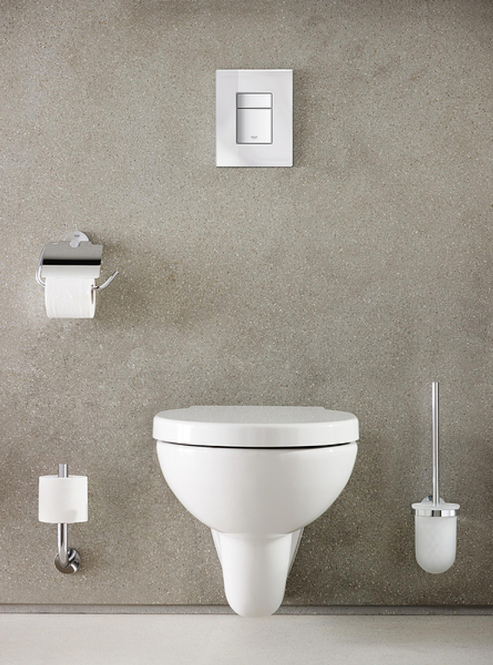 Клавиша смыва Grohe Skate Cosmopolitan 389160A0 Титаниум зеркальное покрытие