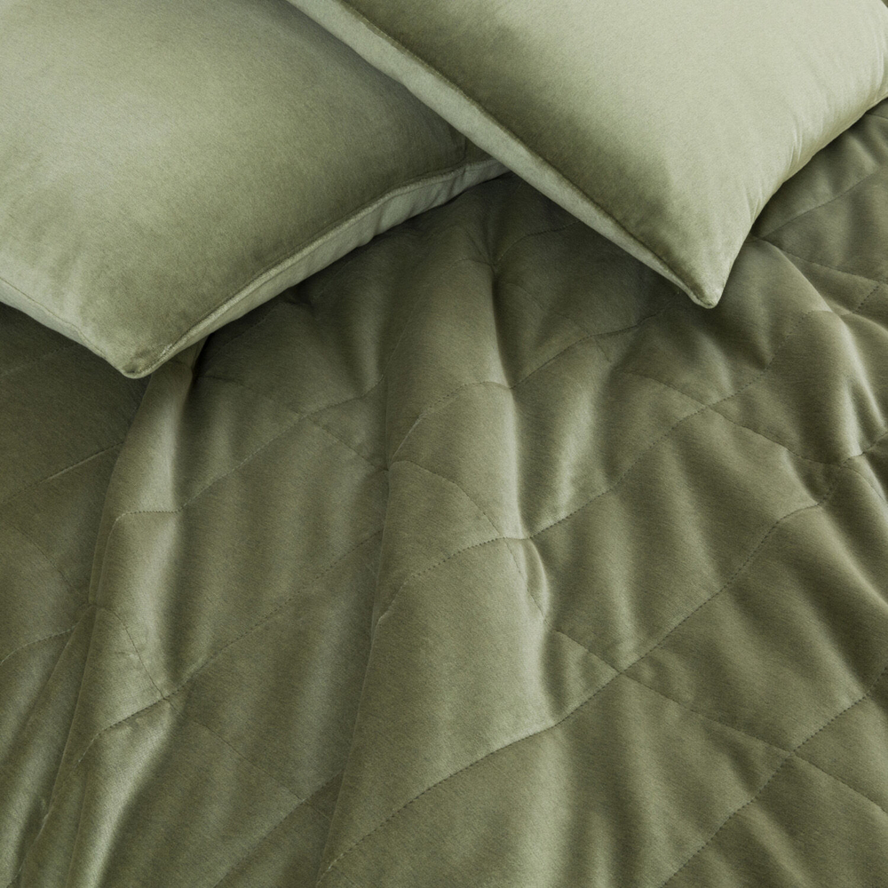 Покрывало Luxury Cashmere Velvet Tranquil Green (270 x 260 см)