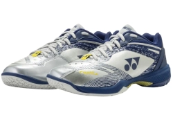 Мужские кроссовки для сквоша/бадминтона Yonex Power Cushion 65 Z VA Wide - silver/navy