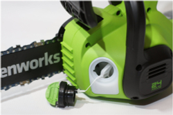 Пила цепная аккумуляторная GREENWORKS 24 V с акб и з/у 2007707UB