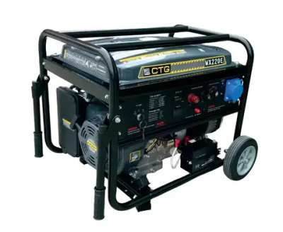 Бензиновый сварочный генератор CTG WX220E - [5 кВт / MMA: 50-200А / Lifan 190F]