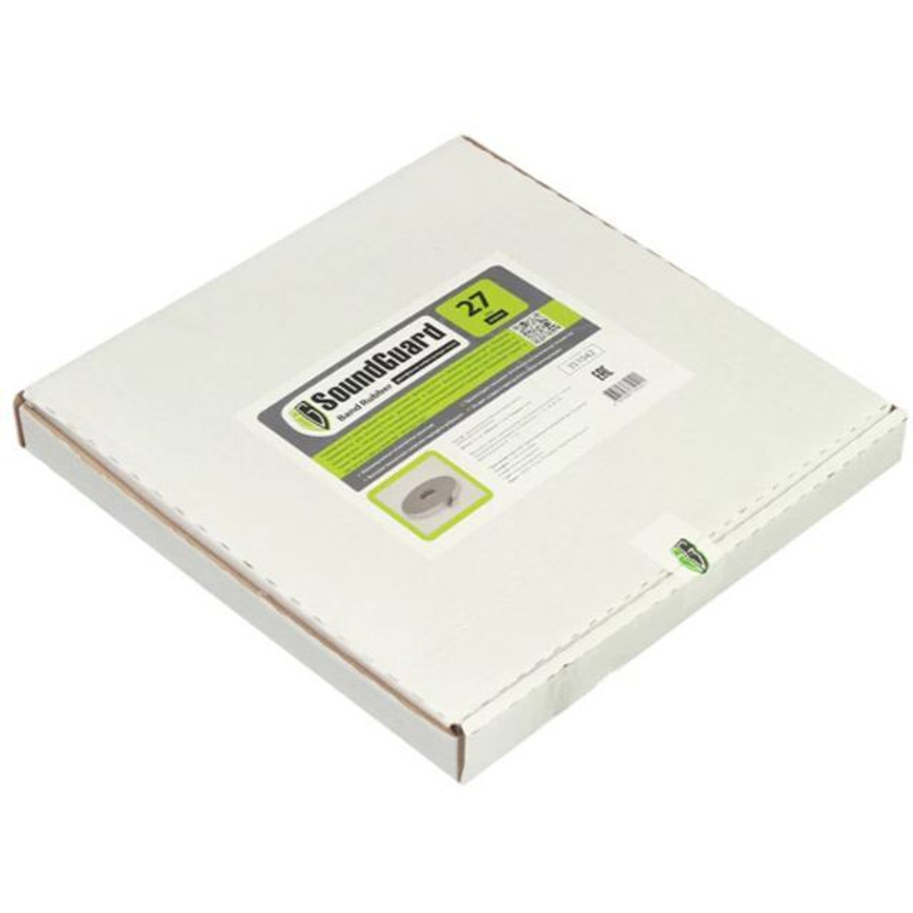 Лента вибродемпфирующая SoundGuard ВиброЛента самоклеящаяся 27х4 мм 12 м