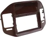 Магнитола для Mitsubishi Pajero 3, Montero 3 1999-2006 (рамка дерево) - Teyes CC4 монитор 9.2" 2K QLED на Android 14, Быстрейшая, Snapdragon 680, DSP, CarPlay, 4G SIM-слот