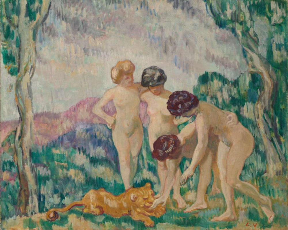 Louis Valtat (1869-1952) - эротическое искусство французского художника