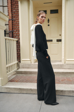 ШИРОКИЕ БРЮКИ С ДВОЙНЫМ ПОЯСОМ — ZARA