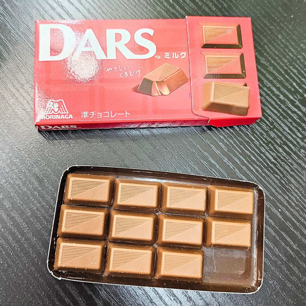 Шоколад молочный DARS 47 гр