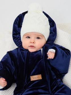 Конверт на выписку новорождённому зимний