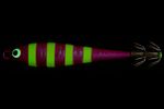 Кальмарница HIGASHI Squid Paint sinker 150g #02 Pink-Zebra Glow