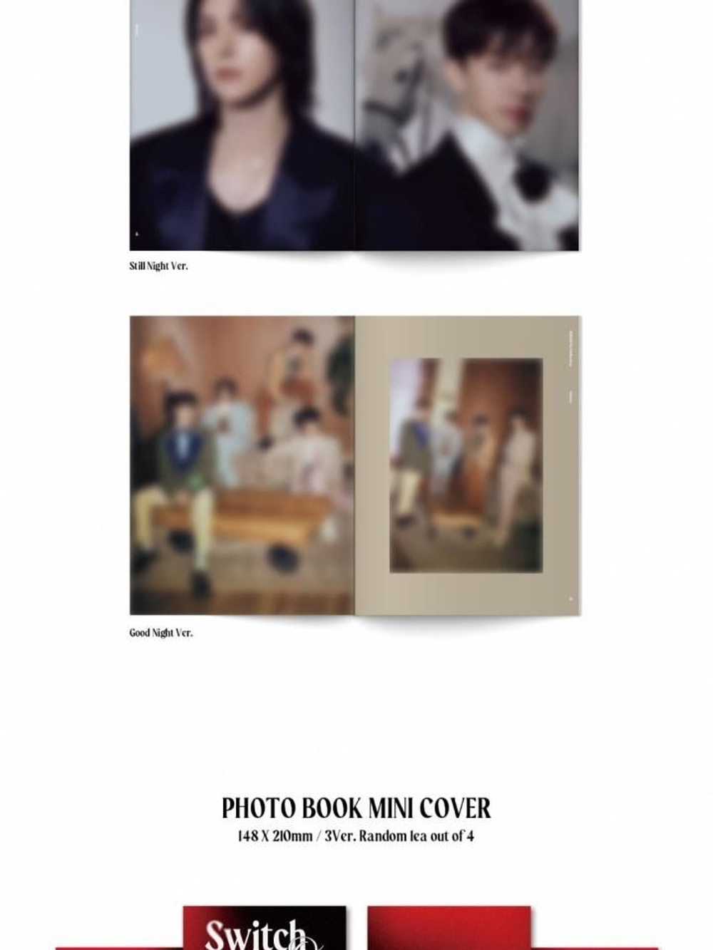 Альбом HIGHLIGHT - SWITCH ON 5th Mini Album 3 Version SET