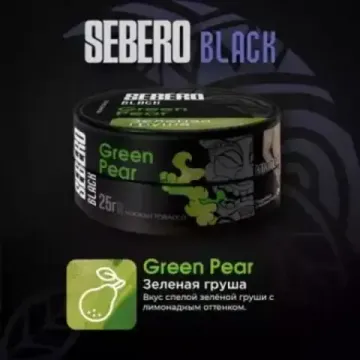 Sebero Black - Green Pear (100г)