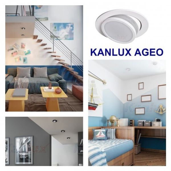 Светильники точечные AGEO от Kanlux сделают ваш дом уютным. Светильники точечные AGEO от Kanlux сделают ваш дом уютным.