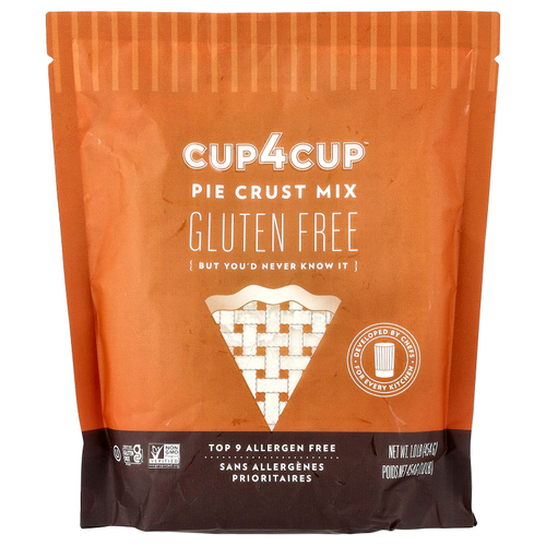Cup4Cup, Смесь для пирогов, без глютена, 454 г (1 фунт)