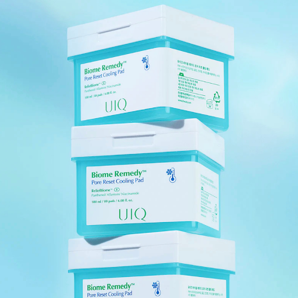 UIQ Охлаждающие пэды Biome Remedy Pore Reset Cooling Pad 80 шт