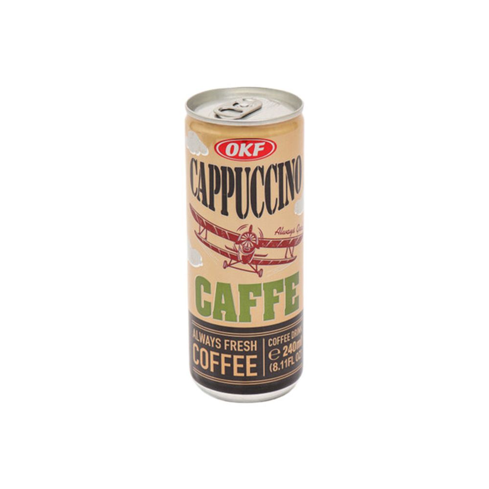 Напиток кофейный OKF Cappuccino ж/б 240мл