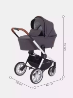 Коляска детская "FLEX" (2в1) RA070 Moon Grey