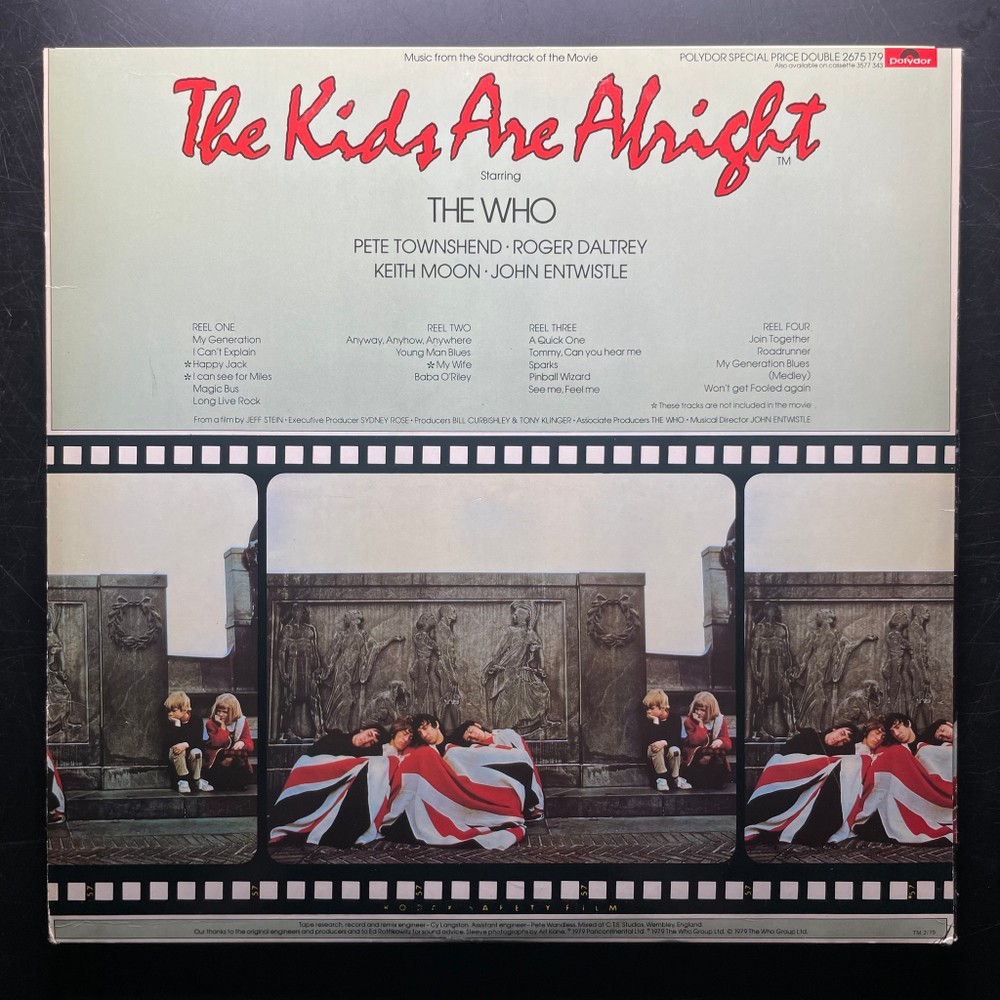 The Who ‎– The Kids Are Alright 2LP (Скандинавия)