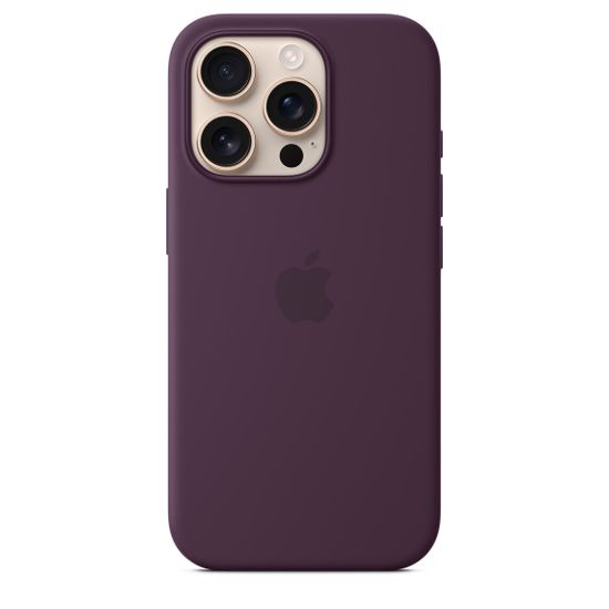 Чехол Silicone Case MagSafe для iPhone 16 Pro Max Фиолетовый