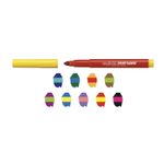 Фломастеры меняющие цвет Magic Markers стираемые 10 цв, 42737, Carioca