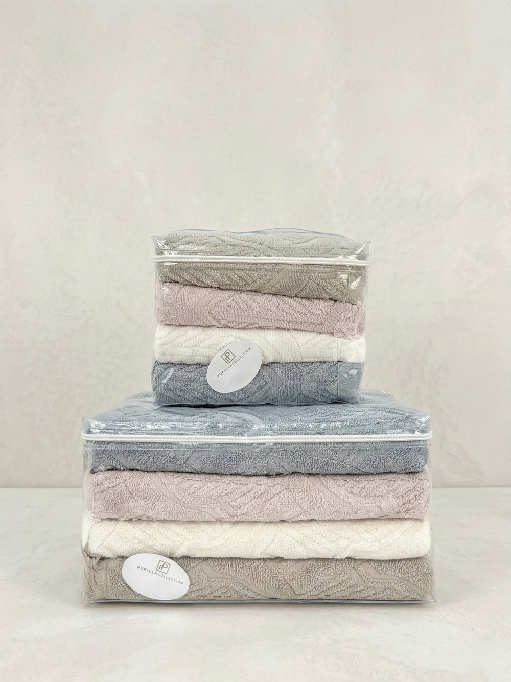 PUPİLLA COLLECTİON Набор Полотенец CASAMIRO 50*90 4пр. 100% Хлопок