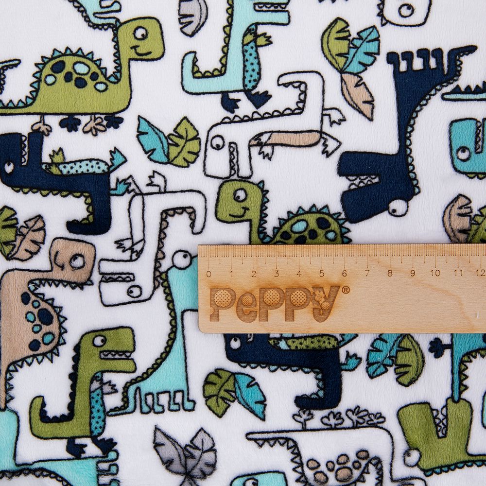 Плюш (ткань) Peppy Mockingbird Cuddle 440 г/м², 48х48 см, roar teal Плюш (ткань) Peppy Mockingbird Cuddle 440 г/м², 48х48 см, roar teal