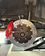 КАРБОН КЕРАМИЧЕСКИЕ ТОРМОЗНЫЕ ДИСКИ ДЛЯ TOYOTA YARIS GR XP210 2020+ Тойота