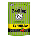 ZOORING Пауч Сочные кусочки в соусе Курица с клюквой для стерилизованных кошек 85 г
