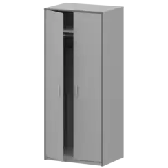 Шкаф для одежды А-307 Серый 770x580x2000 Арго