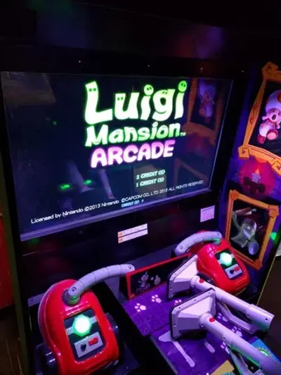 Игровой автомат с охотой на призраков «Luigi’s Mansion»