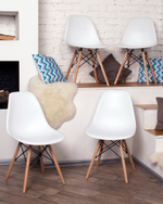 Стул Eames DSW белый x4