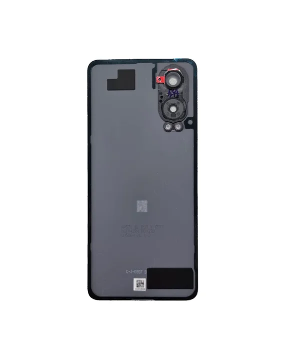 Задняя крышка для OnePlus Nord CE 4 Lite серая (Super Silver) со стеклом камеры