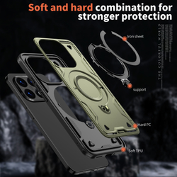 Чехол Magneto Case с кольцом для Xiaomi 15T