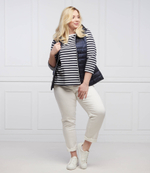 штаны rafia plus size Persona by Marina Rinaldi - белый(1131162)