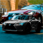 Детский электромобиль "Lexus LC500" JE1618 6V,черный