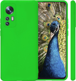 Мягкий Soft Touch чехол из силикона для XIAOMI 12 / 12X (не PRO,T,S,LITE!) с бархатной подкладкой