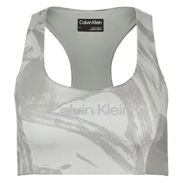 ТОП теннисный Calvin Klein Medium Support Bra (Print) - зеленый
