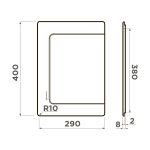 Разделочная доска Omoikiri CB-BASIC-380-WD