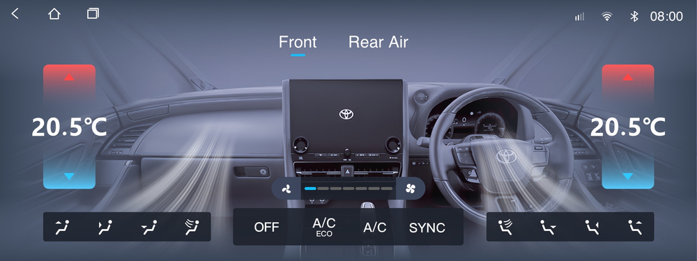 Установочный комплект для TOYOTA ALPHARD 2015-2019  KUBERG ZH-T1401BG
