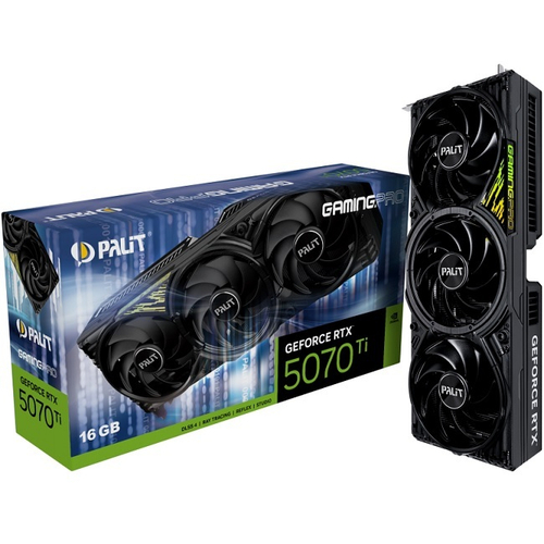 Видеокарта Palit GeForce RTX 5070 Ti GamingPro V1 16GB (NE7507T019T2-GB2031Y)