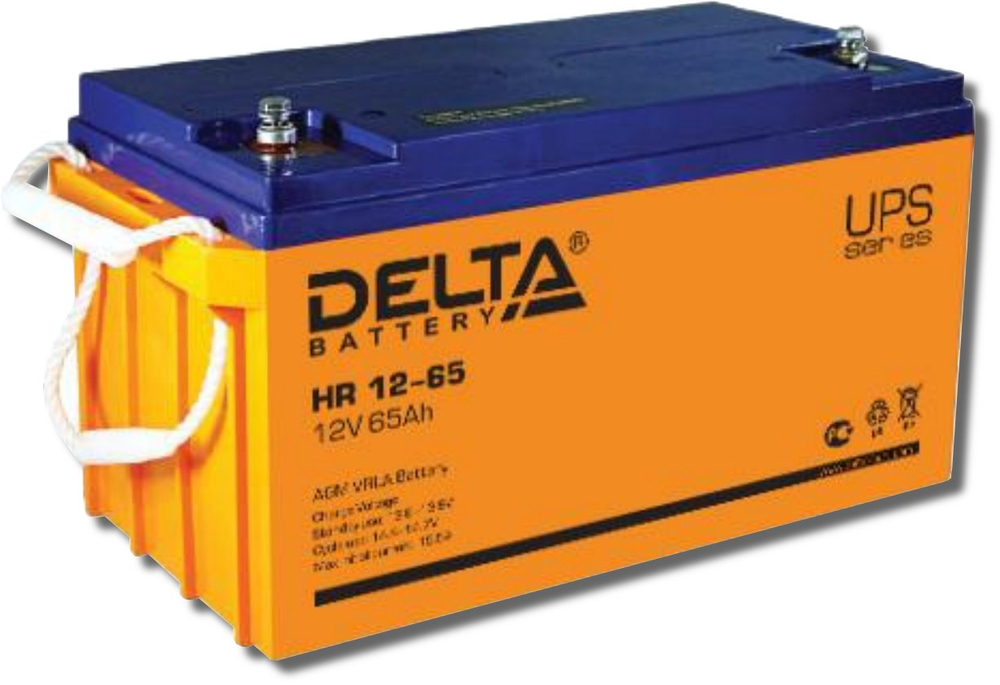 HR 12-65 Delta Аккумулятор герметичный свинцово-кислотный