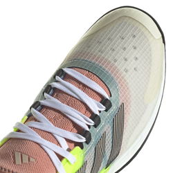 Мужские кроссовки теннисные Adidas Adizero Ubersonic 4.1 M - off white/carbon/lucid lemon