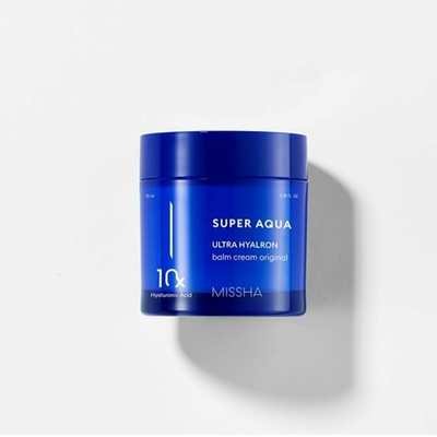 Super Aqua Ultra Hyalron Balm Cream Original, Увлажняющий крем-бальзам для лица 70 мл (до 16.02.28)