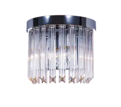 Бра NewRgy W5731R/2 CHROME+CLEAR, 2×40 Вт, хромированное и прозрачное