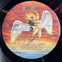 Винтажная виниловая пластинка LP Led Zeppelin Physical Graffiti (Japan 1975) (No Obi) Ten Years Gone