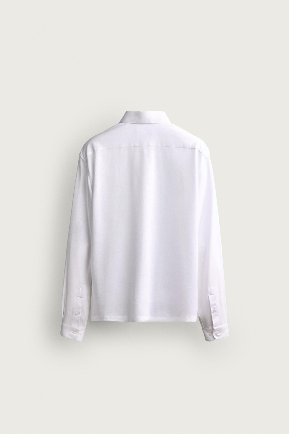 РУБАШКА ПОЛО SOFT КЛАССИЧЕСКОГО КРОЯ — ZARA